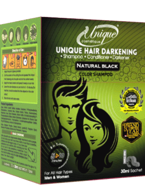 Unique <br>Hair Darkening Black