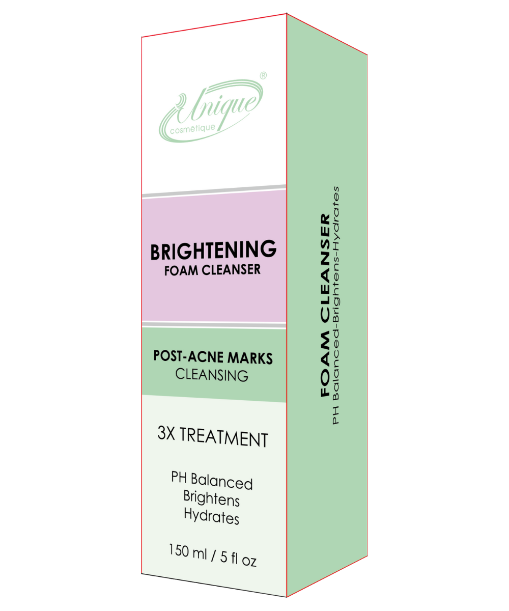 UNIQUE BRIGHTENING FOAM CLEANSER
